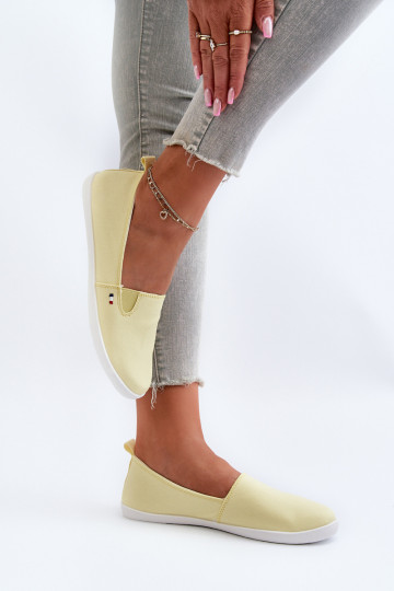 Chaussures de sport chaussures de loisirs Slip-On couleur jaune Adrancia 2