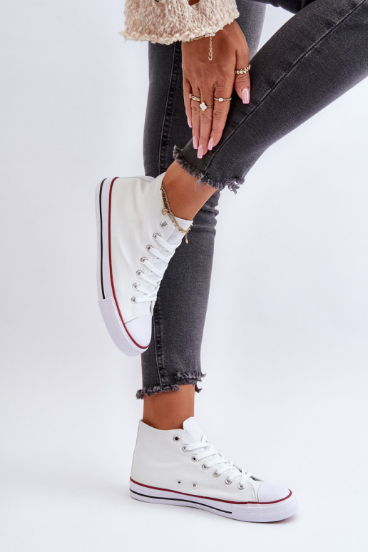 Chaussures de loisirs couleur blanche Socerio