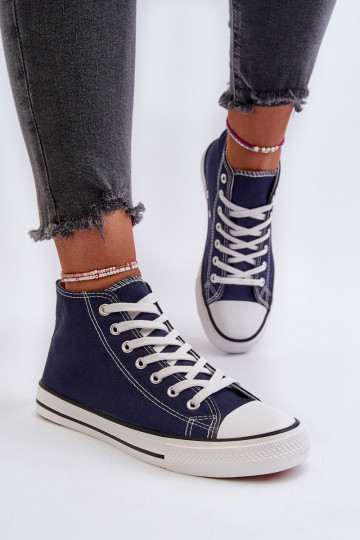 Chaussures de loisirs couleur bleu foncé Socerio