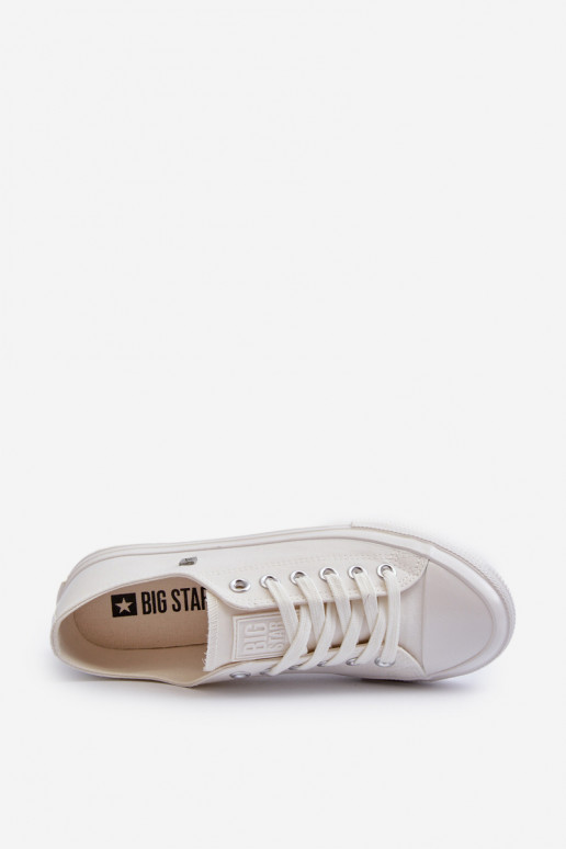 Chaussures de loisirs pour hommes Big Star NN174111 couleur blanche