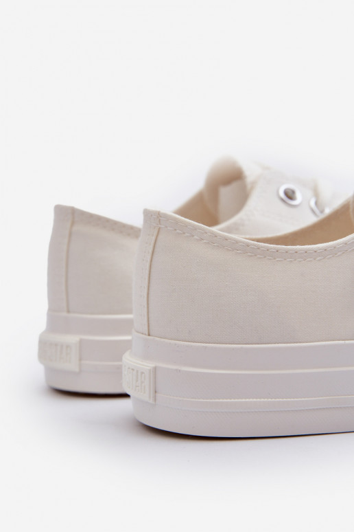 Chaussures de loisirs pour hommes Big Star NN174111 couleur blanche