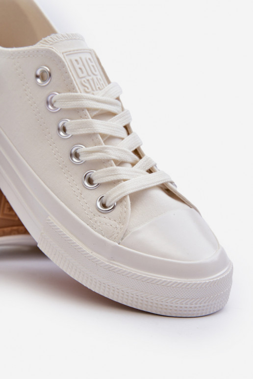 Chaussures de loisirs pour hommes Big Star NN174111 couleur blanche