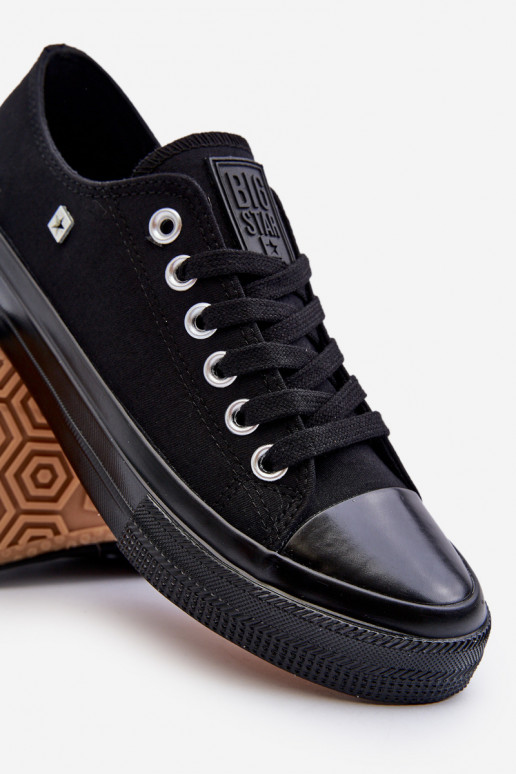 Chaussures de loisirs pour hommes Big Star NN174110 couleur noire Chaussures de loisirs pour hommes Big Star NN174110 couleur noire