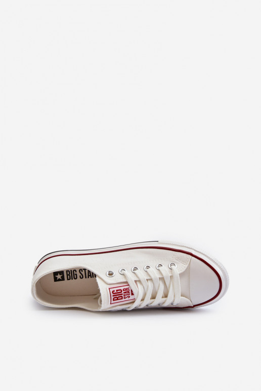 Chaussures de loisirs pour hommes Big Star NN174102 couleur blanche