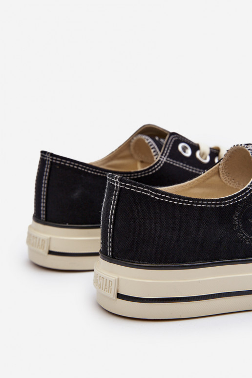 Herren-Freizeitschuhe Big Star NN174099 schwarze Farbe Herren-Freizeitschuhe Big Star NN174099 schwarze Farbe