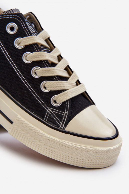 Vrijetijdsschoenen heren Big Star NN174099 zwarte kleur