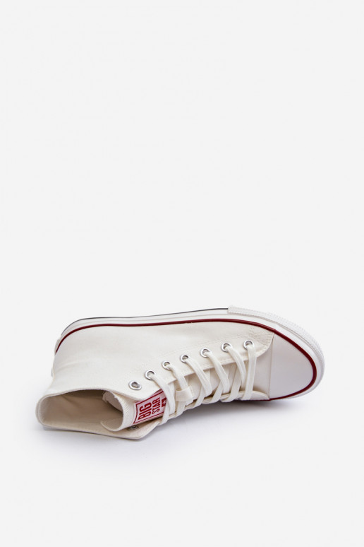 chaussures de loisirs avec semelle Big Star NN174104 couleur blanche