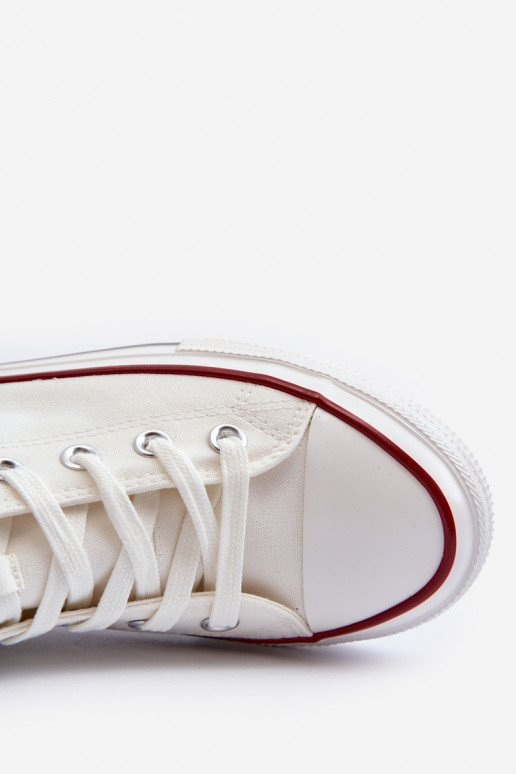 vrijetijdsschoenen met zool Big Star NN174104 witte kleur vrijetijdsschoenen met zool Big Star NN174104 witte kleur