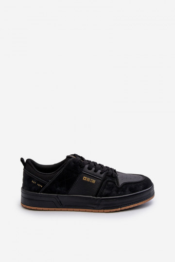 Baskets modèle chaussures Big Star NN174094 couleur noire 2