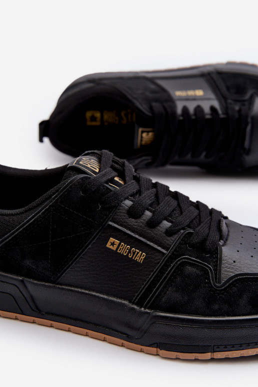 Sneakers Modell Schuhe Big Star NN174094 schwarze Farbe