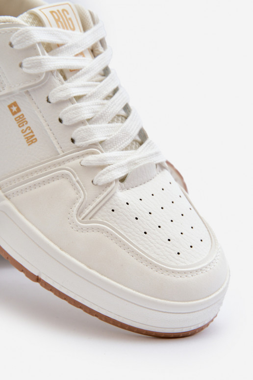 Baskets modèle chaussures Big Star NN174093 couleur blanche Baskets modèle chaussures Big Star NN174093 couleur blanche