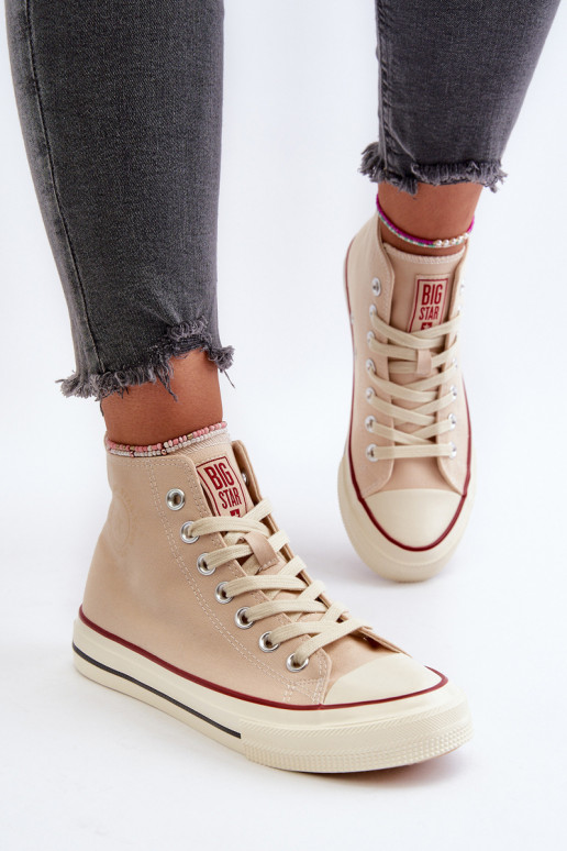 Vrijetijdsschoenen Big Star NN274278 beige Vrijetijdsschoenen Big Star NN274278 beige