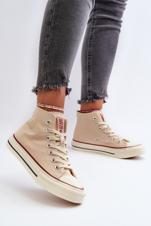 Vrijetijdsschoenen Big Star NN274278 beige Vrijetijdsschoenen Big Star NN274278 beige