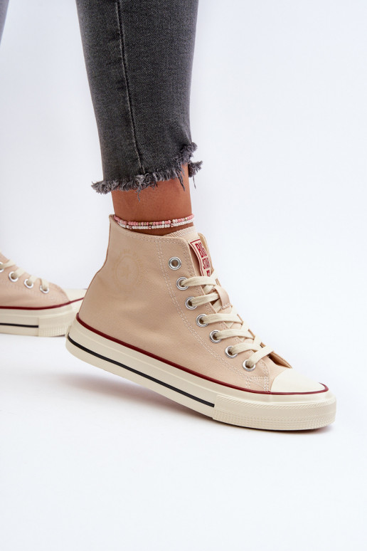 Vrijetijdsschoenen Big Star NN274278 beige Vrijetijdsschoenen Big Star NN274278 beige