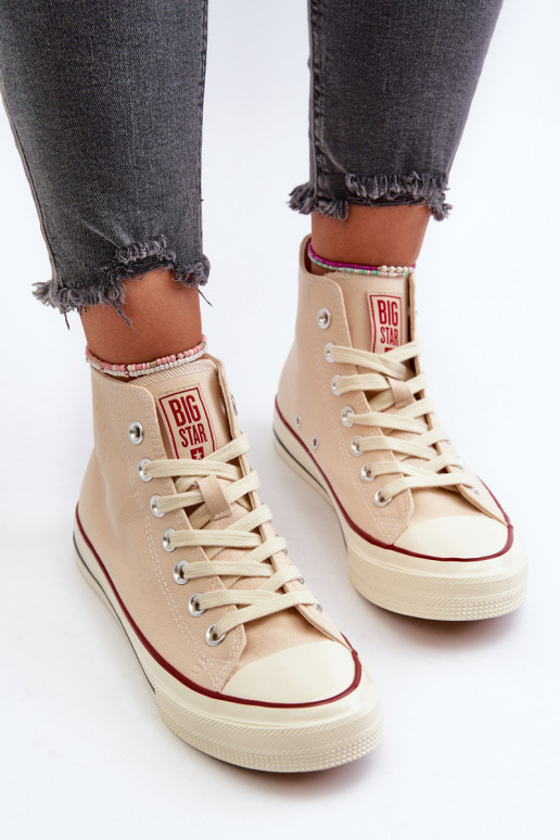 Vrijetijdsschoenen Big Star NN274278 beige Vrijetijdsschoenen Big Star NN274278 beige