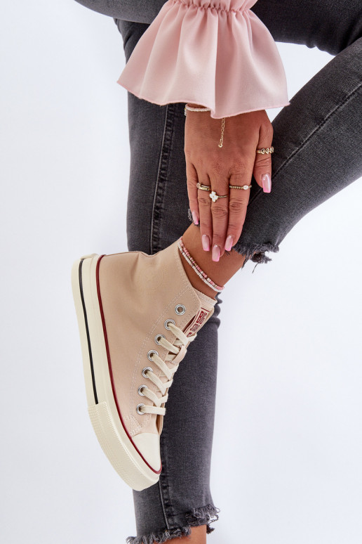 Vrijetijdsschoenen Big Star NN274278 beige Vrijetijdsschoenen Big Star NN274278 beige