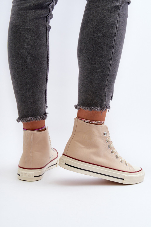 Vrijetijdsschoenen Big Star NN274278 beige Vrijetijdsschoenen Big Star NN274278 beige