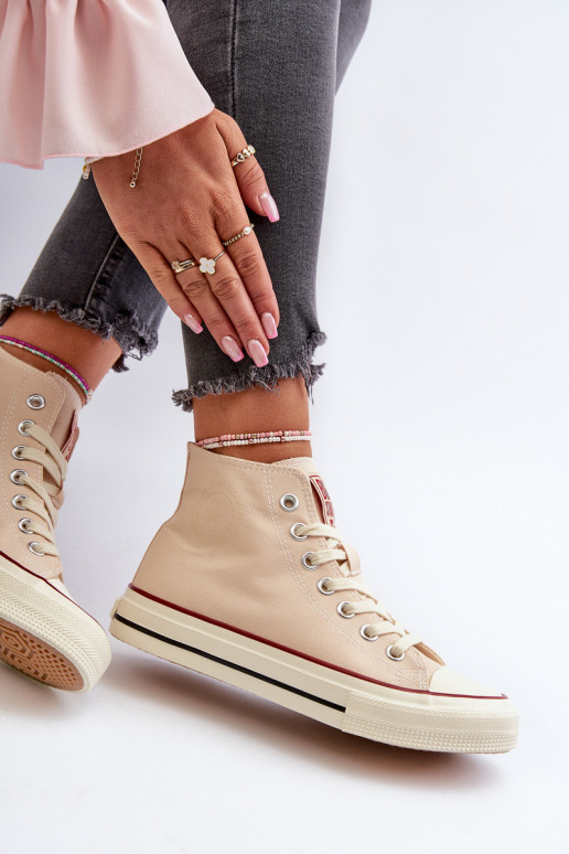 Vrijetijdsschoenen Big Star NN274278 beige Vrijetijdsschoenen Big Star NN274278 beige
