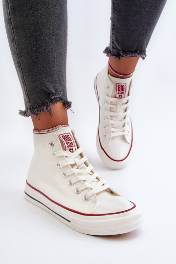 Vrijetijdsschoenen Big Star NN274276 witte kleur