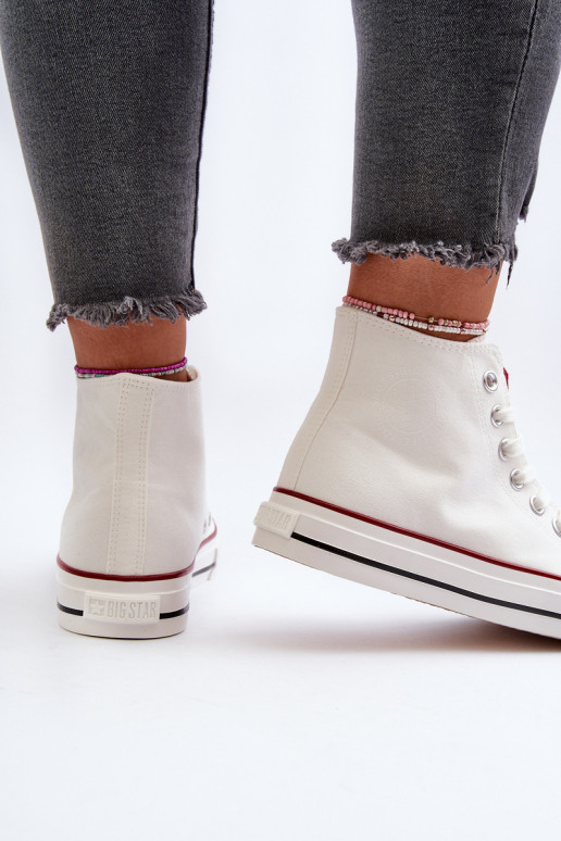 Vrijetijdsschoenen Big Star NN274276 witte kleur