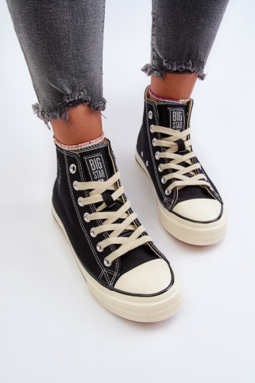 Freizeitschuhe Big Star NN274283 schwarz 2