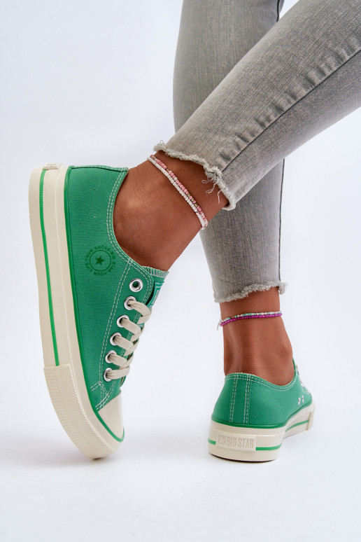 Freizeitschuhe Big Star NN274268 grün
