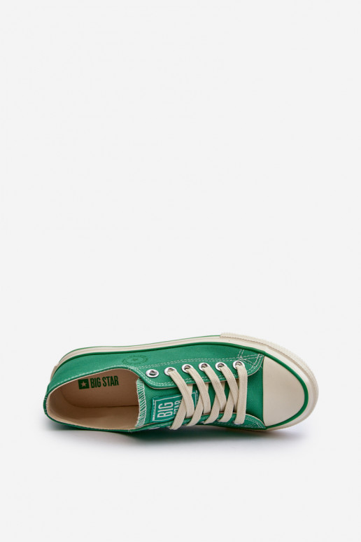 Freizeitschuhe Big Star NN274268 grün