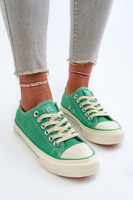 Freizeitschuhe Big Star NN274268 grün