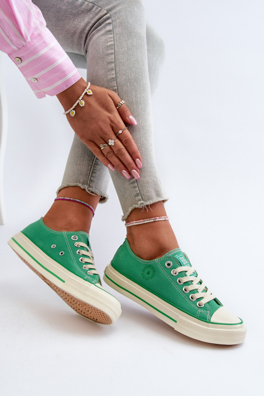 Freizeitschuhe Big Star NN274268 grün