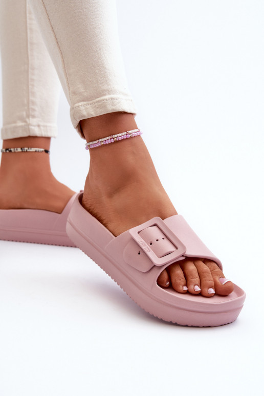 Big Star NN274A663 - Sandales légères à plateforme avec boucles - Rose