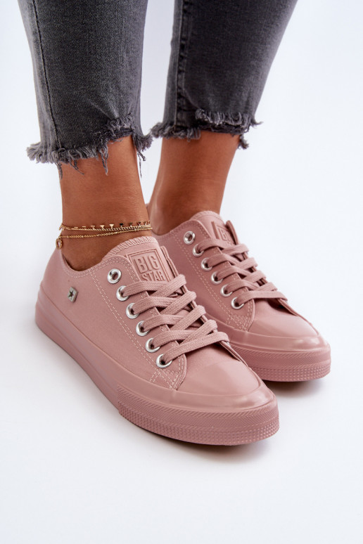 Modèle classique Chaussures de loisirs Big Star NN274291 couleur rose