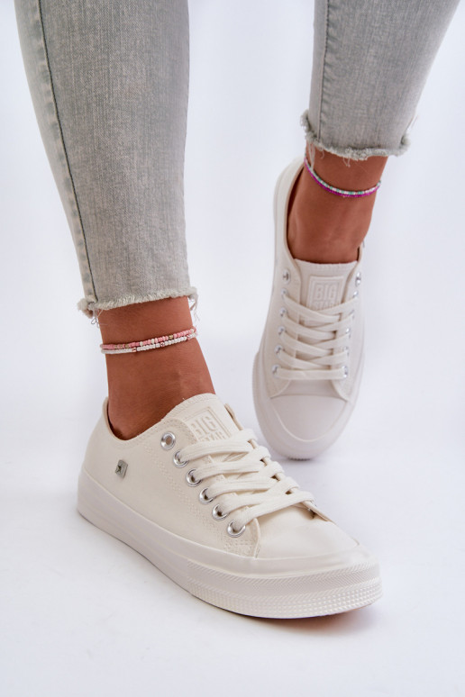 Modèle classique Chaussures de loisirs Big Star NN274285 couleur blanc