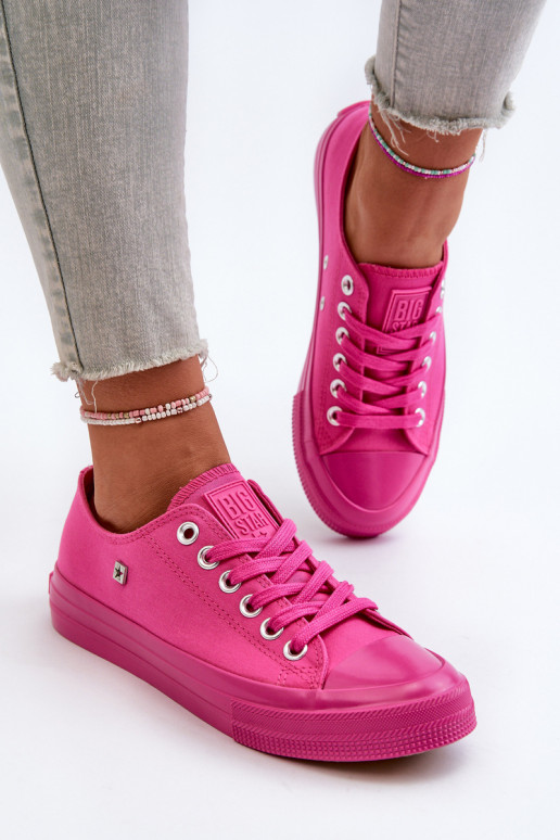 Modèle classique Chaussures de loisirs Big Star NN274290 couleur rose