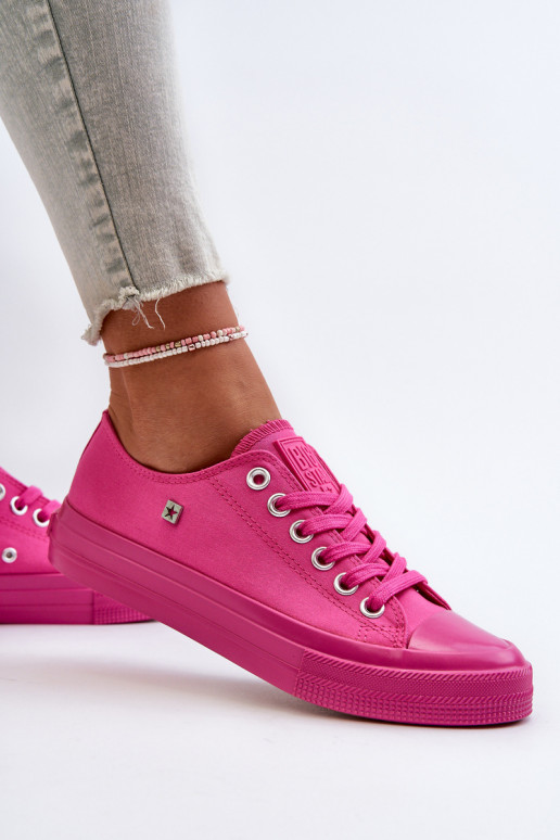 Klassiek model Vrijetijdsschoenen Big Star NN274290 roze kleur