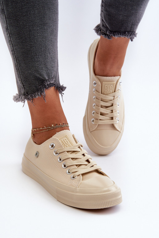 Modèle classique Chaussures de loisirs Big Star NN274286 beige