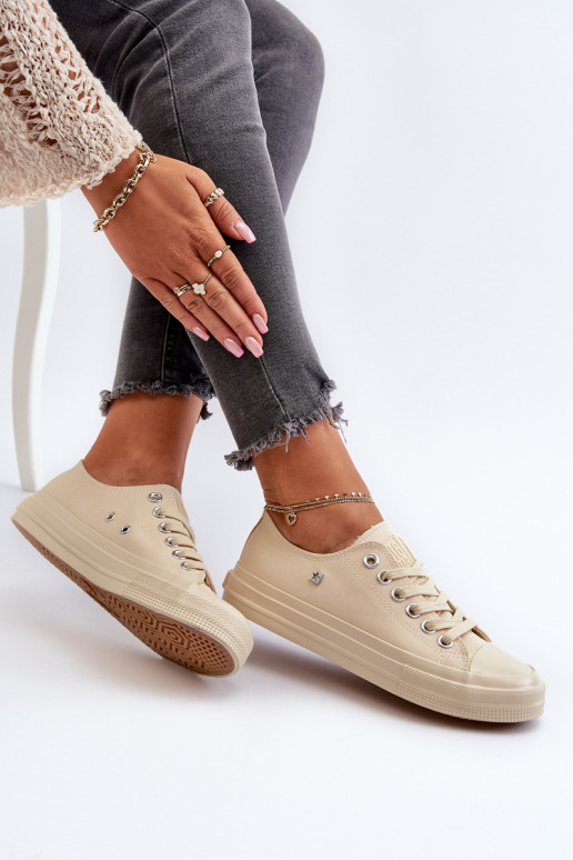 Modèle classique Chaussures de loisirs Big Star NN274286 beige