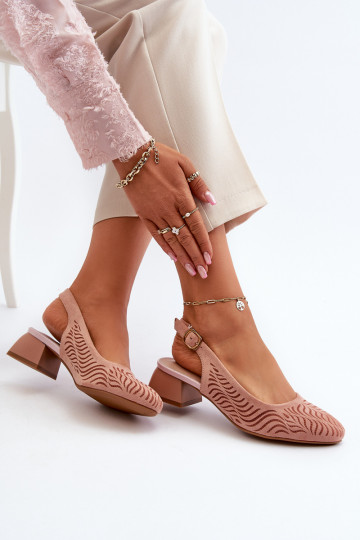 Schoenen met hakken Klocku roze kleur Gemifa 2