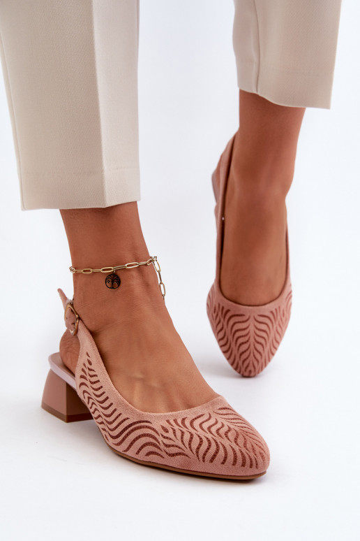 Chaussures à talons Klocku couleur rose Gemifa