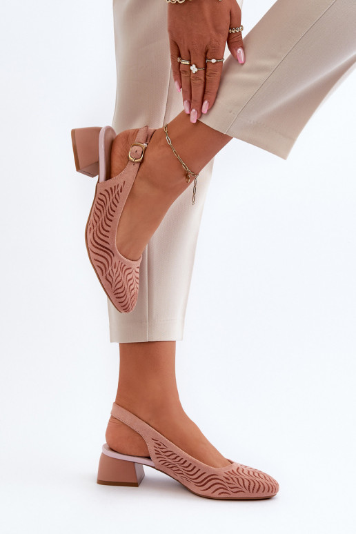 Chaussures à talons Klocku couleur rose Gemifa