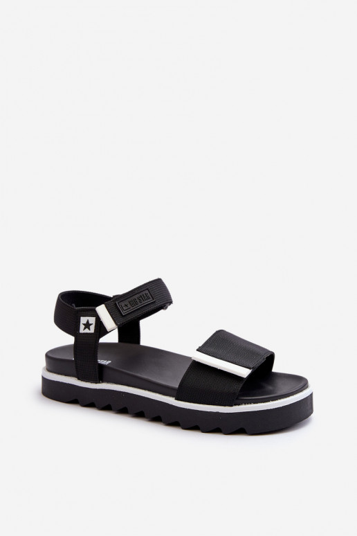 Sandales femme à plateforme Big Star NN274778 couleur noir