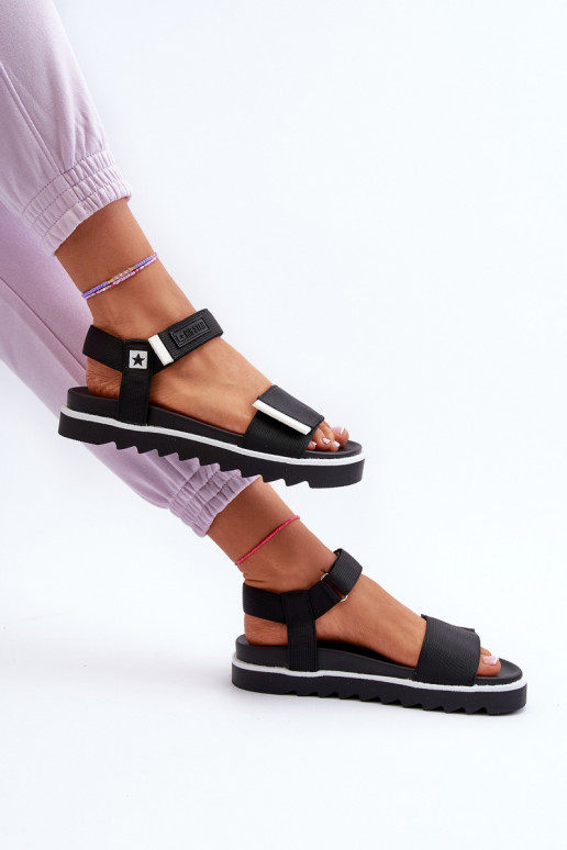 Sandales femme à plateforme Big Star NN274778 couleur noir