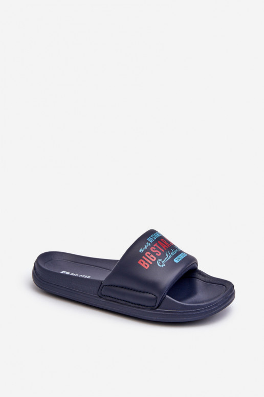 Chaussons légers Chaussons enfant Big Star NN374516 bleu foncé