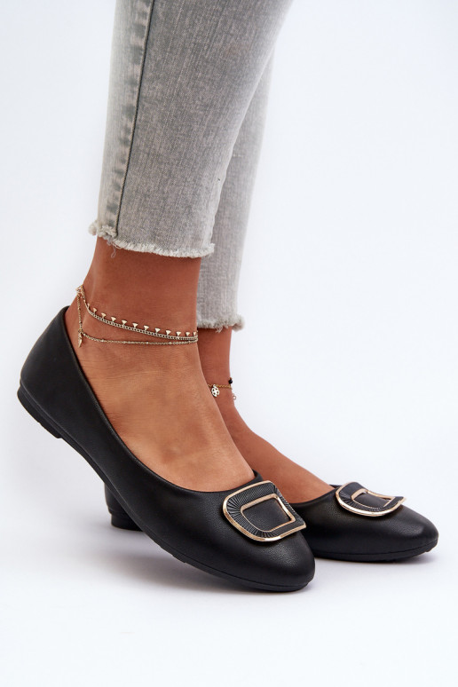 Ballerinas mit Ornamenten Eko schwarz Enicoria Ballerinas mit Ornamenten Eko schwarz Enicoria