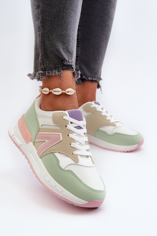 Sneakers-Modellschuhe aus Öko-Leder in verschiedenen Farben Vinelli