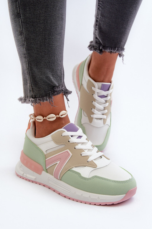 Sneakers-Modellschuhe aus Öko-Leder in verschiedenen Farben Vinelli