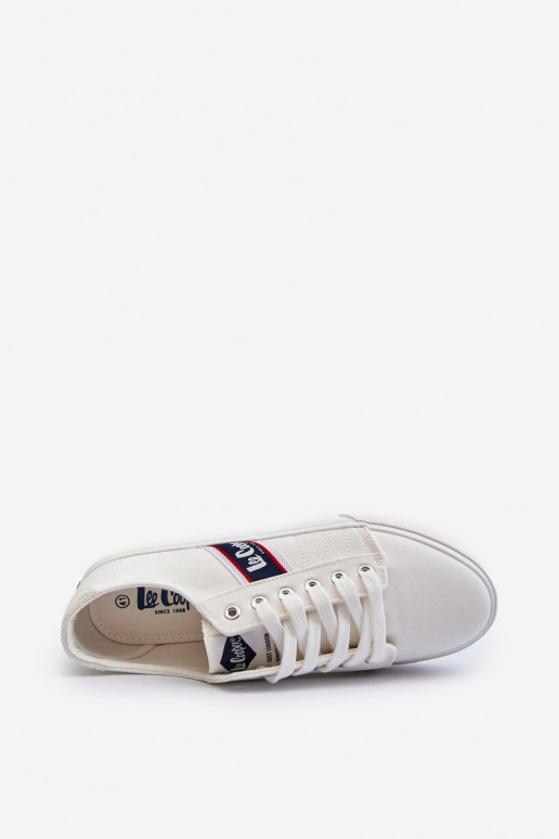 Chaussures de loisirs pour hommes Lee Cooper LCW-24-02-2143 couleur blanche Chaussures de loisirs pour hommes Lee Cooper LCW-24-02-2143 couleur blanche