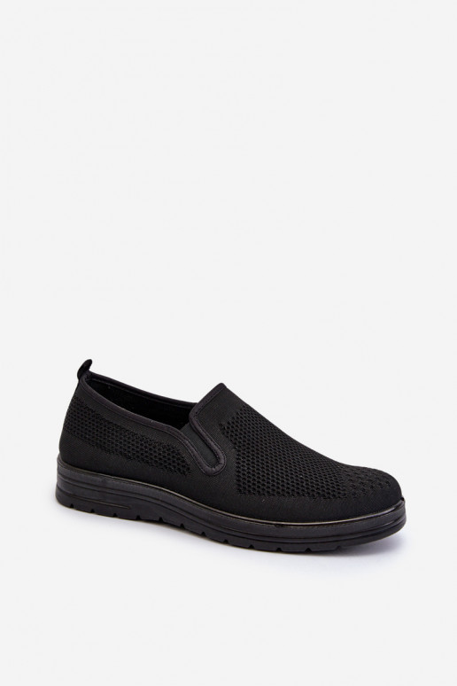 chaussures de loisirs Chaussures de sport couleur noire Nomiji