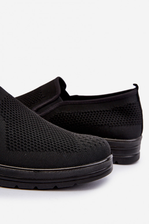 chaussures de loisirs Chaussures de sport couleur noire Nomiji