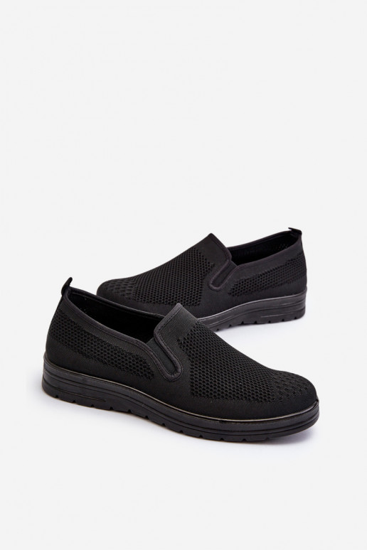 chaussures de loisirs Chaussures de sport couleur noire Nomiji