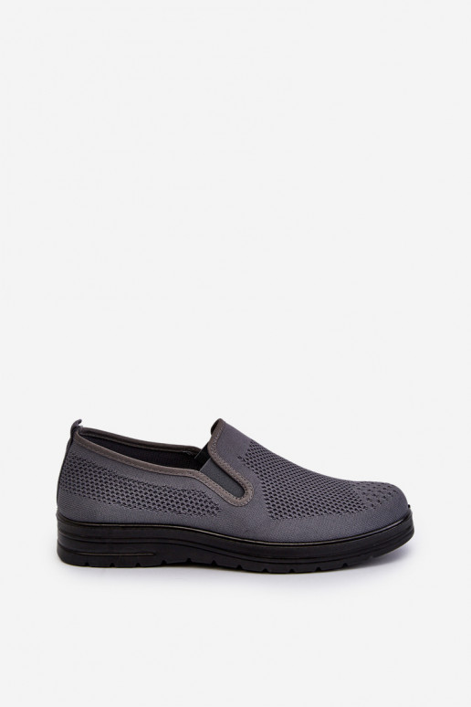 chaussures de loisirs Baskets de couleur grise Nomiji
